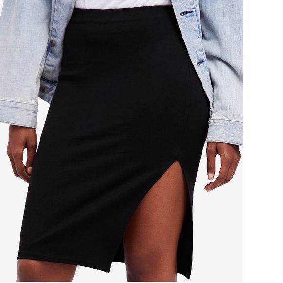 Free People Dresses & Skirts - NWT Free People Pull on Pencil Skirt